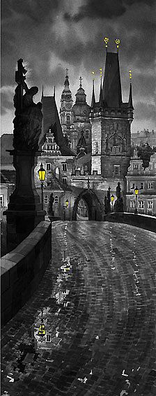 Prague B/W 1013