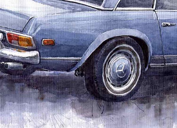 See closer to detail of picture Mercedes Benz 280 SL W113 Pagoda