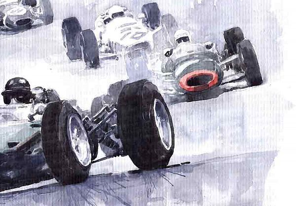 Graham Hill BRM P261 Belgian GP 1965