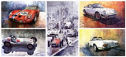 Automotive paintings