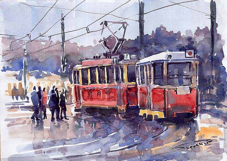 Prague Old Tram 001