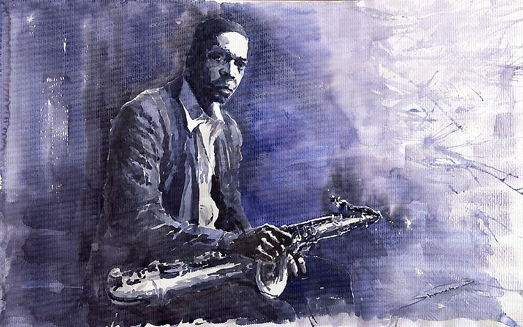 Jazz Saxophonist John Coltrane 03