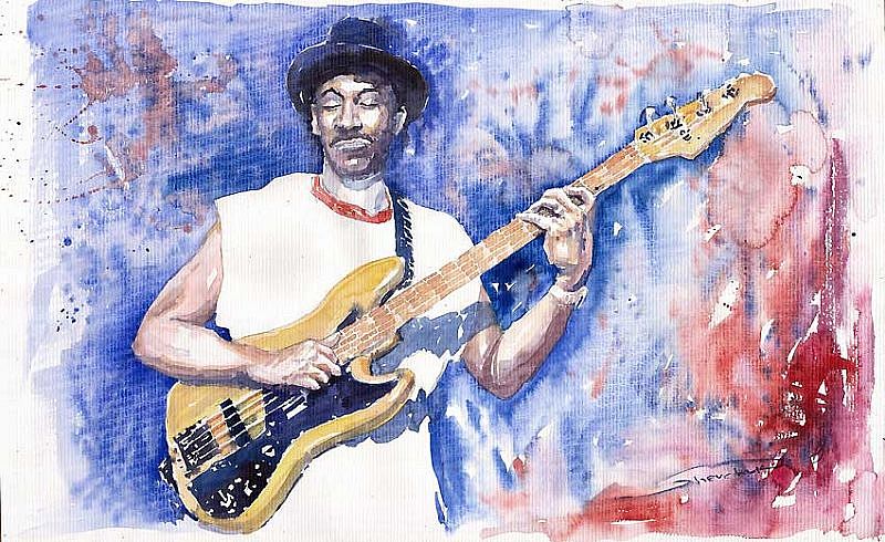 Jazz Guitarist Marcus Miller Blue