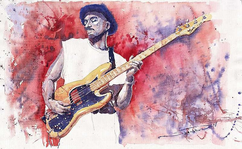 Jazz Guitarist Marcus Miller Red