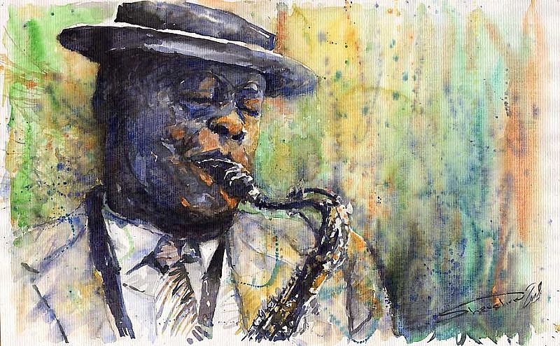 Jazz Saxophonist Player