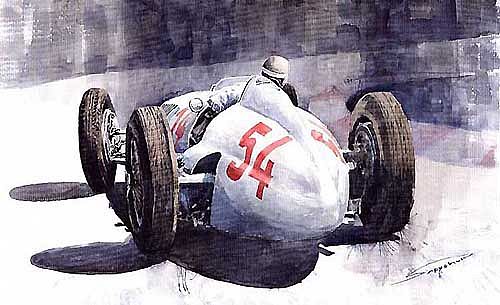 Manfred von Brauchitsch,Mercedes-Benz W154 at Livorno-Montenero Coppa Ciano 1938