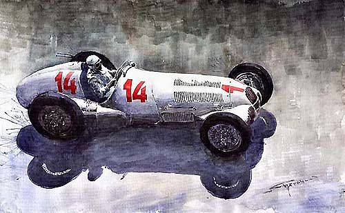 Mercedes Benz W125 1937 Swiss Gp R Caracciola