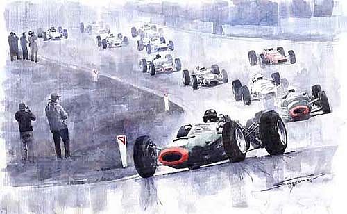 Graham Hill BRM P261 Belgian GP 1965