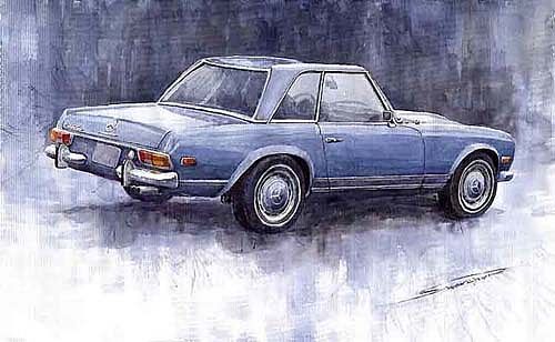 Mercedes Benz 280 SL W113 Pagoda