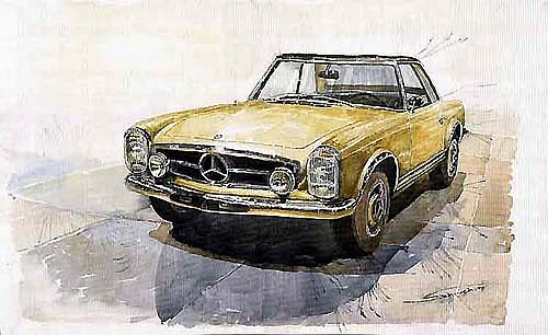 Mercedes Benz W113 Pagoda