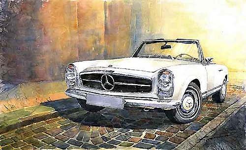 Mercedes Benz W113 280 SL Pagoda Front