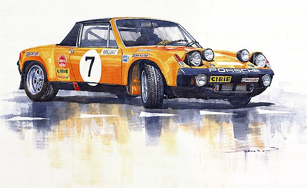 Porsche 914-6 GT Rally