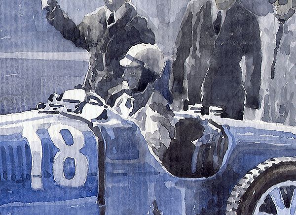 1930 Monaco GP Bugatti 35 C Louis Chiron