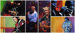 Oil Jazz Paintings