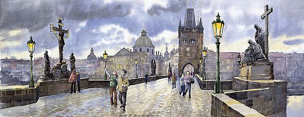 Prague Charles Bridge 1