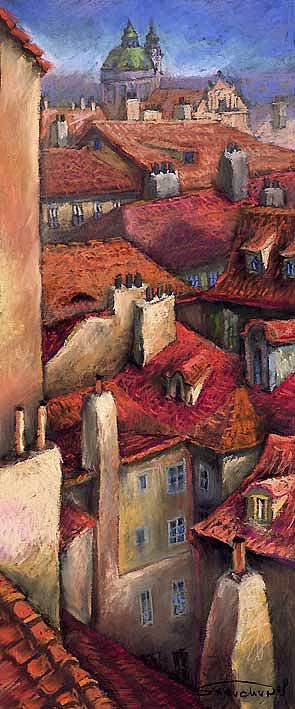 Prague Roofs 01