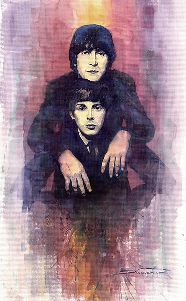 The Beatles John Lennon and Paul McCartney