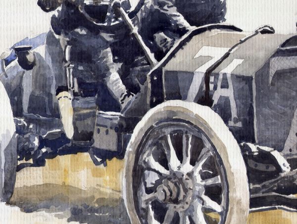 1908 Targa Floria Isotta Fraschini 50HP