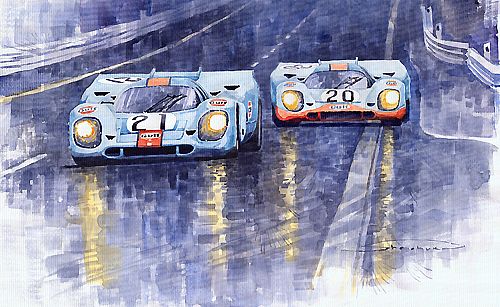 Gulf-Porsche 917 K Spa Francorchamps 1970