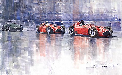 Ferrari D50 Monaco GP 1956