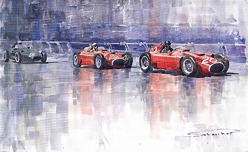 Ferrari D50 Monaco GP 1956