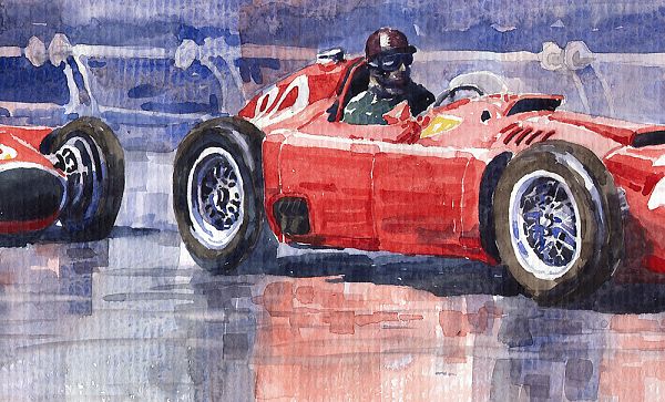 Ferrari D50 Monaco GP 1956