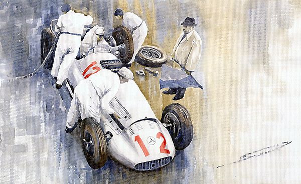 1939 German GP MB W154 Rudolf Caracciola winner