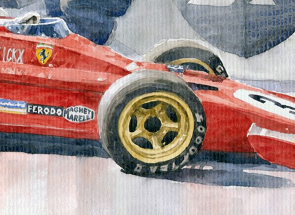 Ferrari 312 B3 Monaco GP 1973 Jacky Ickx