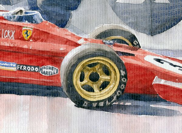 Ferrari 312 B3 Monaco GP 1973 Jacky Ickx