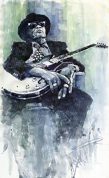 Jazz Bluesman John Lee Hooker 04