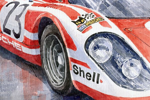 Porsche 917 K winning Le Mans 1970