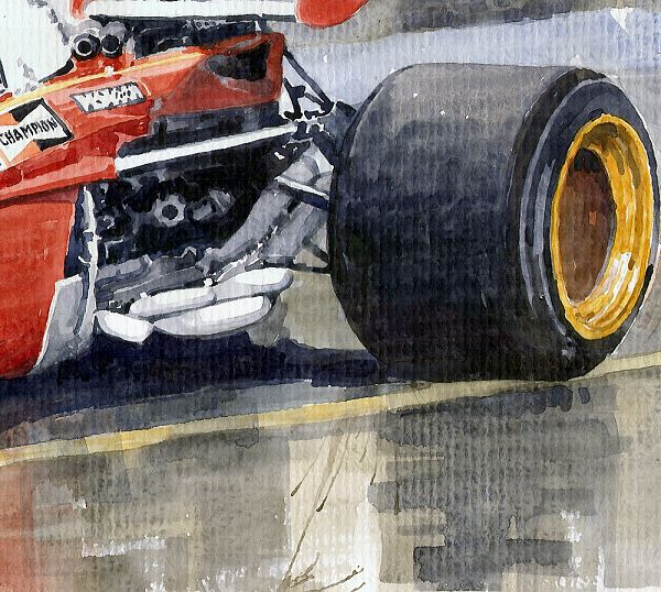 Ferrari 312 B2 1971 Monaco GP F1 Jacky Ickx