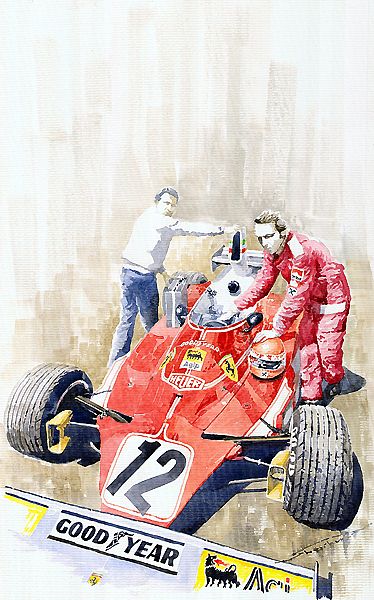 Ferrari 312 T Monaco GP 1975 Niki Lauda winner