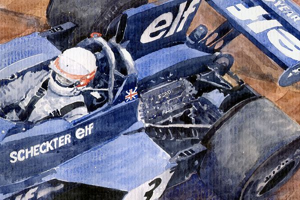 Tyrrell Ford 007 Jody Scheckter 1974 Swedish GP