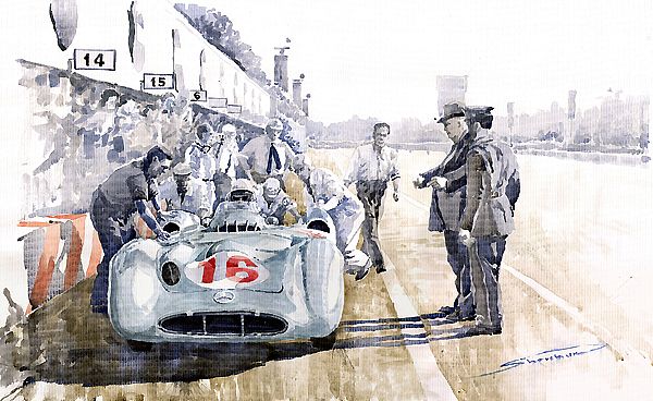 1955 Mercedes Benz W 196 STR Stirling Moss Italian GP Monza