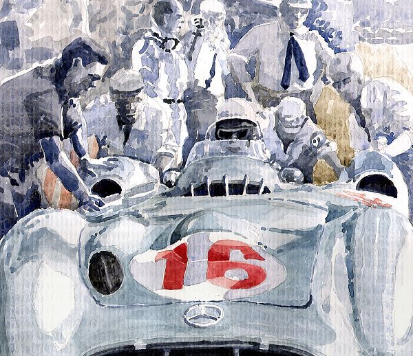 1955 Mercedes Benz W 196 STR Stirling Moss Italian GP Monza