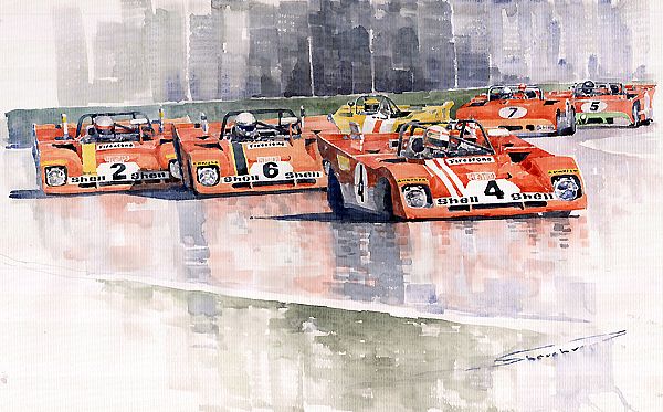 Ferrari 312 PB Daytona 6 hours 1972 REGAZZONI & SCHENKEN & ANDRETTI