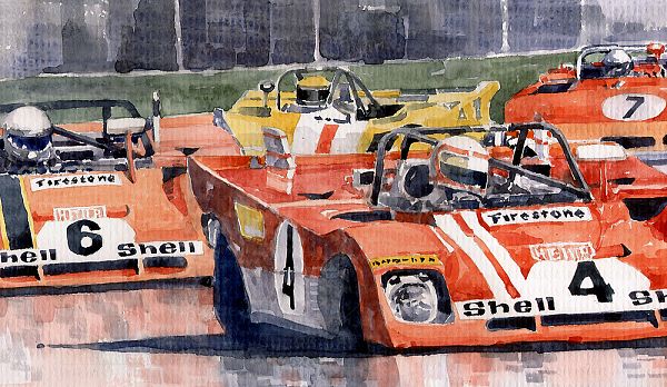 Ferrari 312 PB Daytona 6 hours 1972 REGAZZONI & SCHENKEN & ANDRETTI
