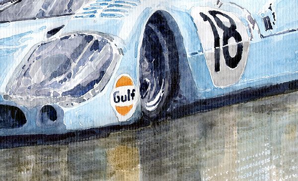 Porsche 917 LH 24 Le Mans 1971 Rodriguez Oliver