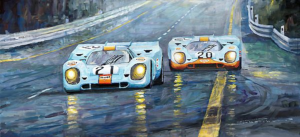 Porsche 917 K GULF Spa Francorchamps 1971