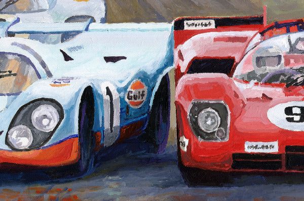 Ferrari vs Porsche 1970 Watkins Glan 6 Hours