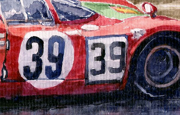 1968 Le Mans 24 Alfa Romeo T33 B2  Galli Giunti