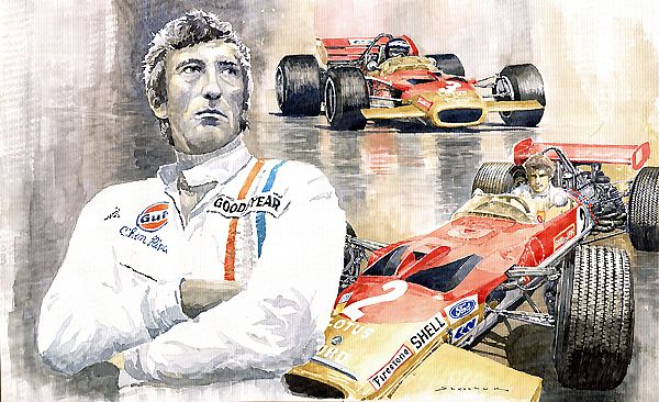 Karl Jochen Rindt Golden Leaf Team Lotus Lotus 49b Lotus 49c