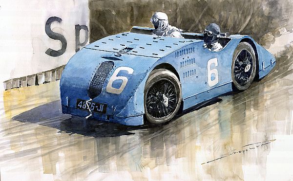 Bugatti Type 32 Tank 1923 French Gp