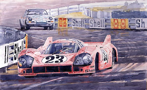 Porsche 917-20 Pink Pig Le Mans 1971 Joest Reinhold