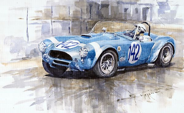 Phil Hill Targa Florio 1964 289 AC Cobra-Ford