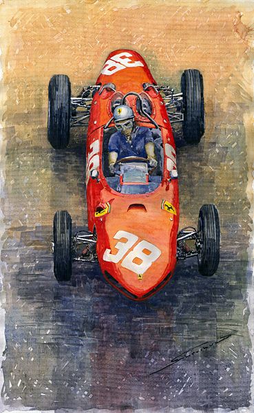 Ferrari Dino 156 Lorenzo Bandini 1962 Monaco GP