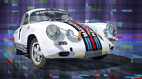 Porsche 356 Martini Racing