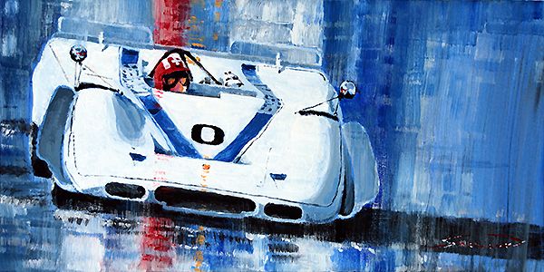 Porsche 917 PA spyder J.Siffert Laguna seca CanAm 1969