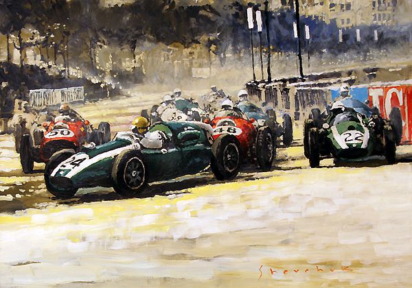 1959 Monaco GP  #24 Cooper Climax T51 Jack Brabham Winner